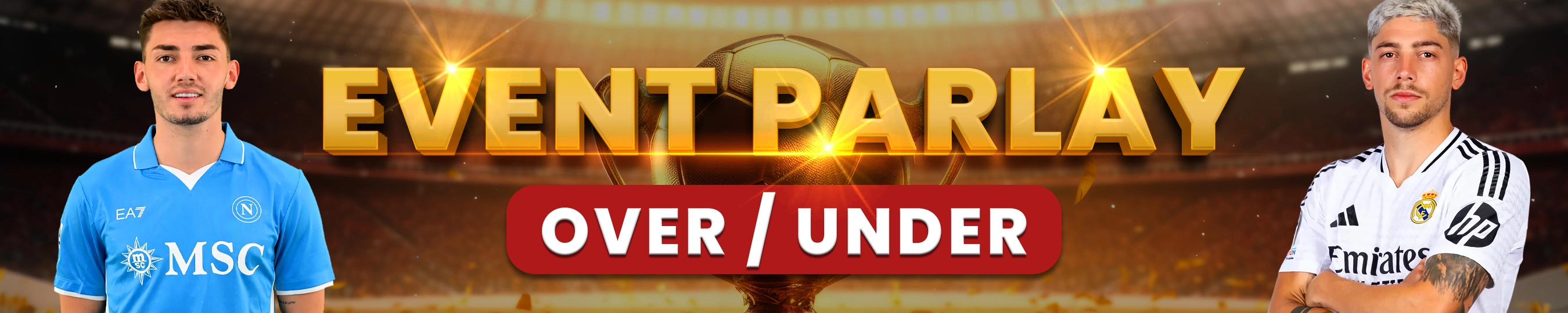 EVENT PARLAY OVER / UNDER SARANA365